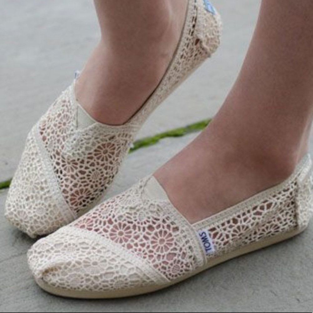 TOMS Women Crochet shoes